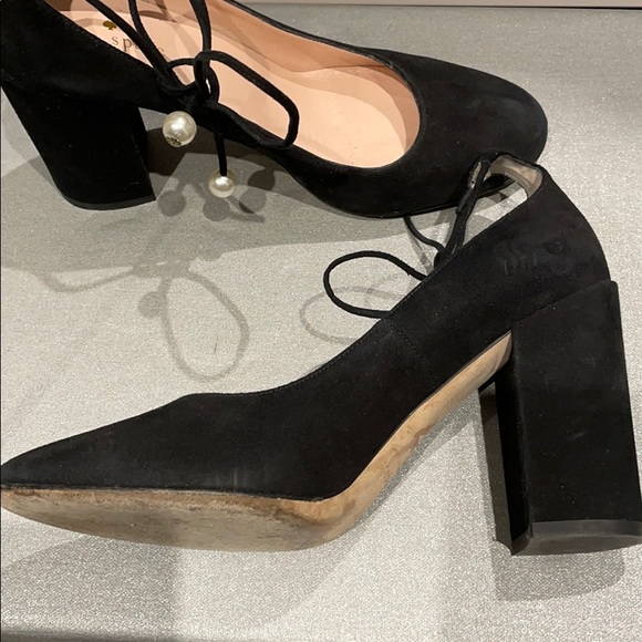 Kate Spade black suede shoes - Picture 3 of 3